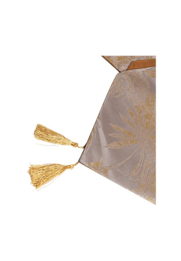 Table Runner Anahaw Leaves Design 33 x 180cm Discount