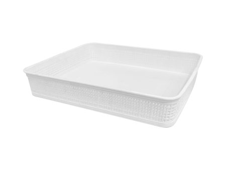 Cascade Deep Large Rectangular Knitted Plastic Storage 2.1L For Discount