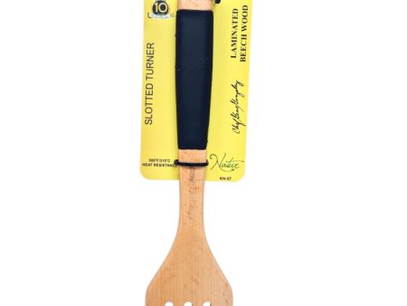 Kitchen Pro Laminated Beech Wood Slotted Turner For Discount