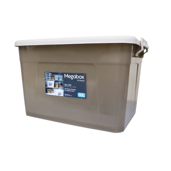 Megabox Storage Box 50L 39 x 34.5 x 39cm (MG-697) Hot on Sale