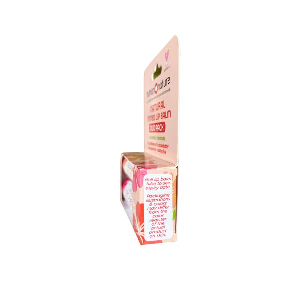 Human Nature Lip Balm Duo Pack 4g - Flame Tree and Rosewood Supply