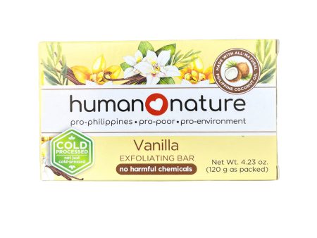 Human Nature Exfoliating Vanilla Bar Soap 120g Online Sale