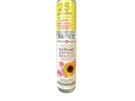 Human Nature Sunflower Premium Beauty Oil Bloom 50ml Sale