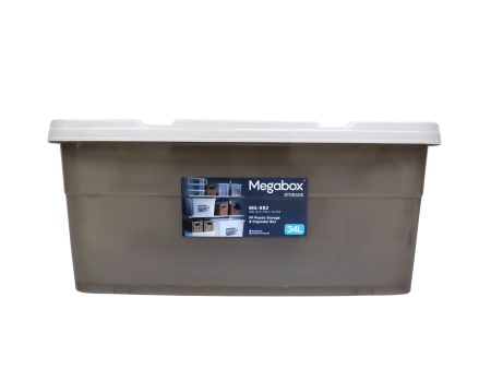 Megabox Storage Box 34L 55 x 39 x 25cm (MG-682) on Sale