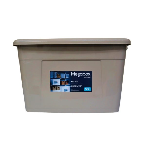 Megabox Storage Box 50L 39 x 34.5 x 39cm (MG-697) Hot on Sale