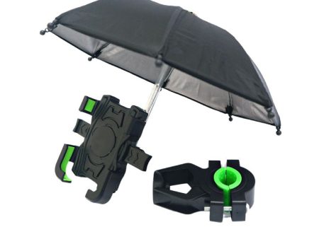 Landmark Bicycle Mobile Phone Holder with Mini Umbrella Supply