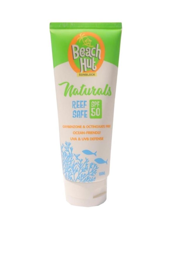 Beach Hut Naturals Reef - Safe SPF 50 Lotion 100ml on Sale