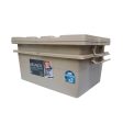 Megabox Storage Box 35L Set of 2 60 x 41.5 x 24cm (MG-689S) - Latte Beige For Cheap