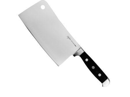 Kitchen Pro Chef Gene Gonzales Power Collection Stainless Cleaver Knife 7  Online Sale