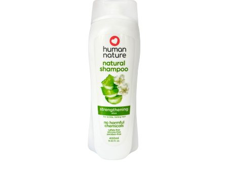 Human Nature Natural Strengthening Shampoo 400ml - Strengthening Aloe Online