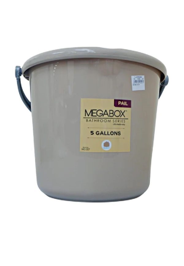 Megabox Bathroom Series Pail 5 Gallon 35 x 32 x 32cm (MG-509) Fashion