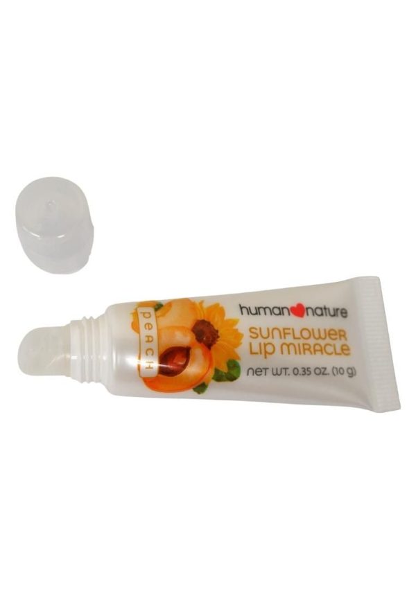 Human Nature Sunflower Lip Miracle Peach 10g Cheap