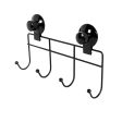 Cascade Wall Mounted Self-adhesive Hanger with 4 Hooks 26.4 x 4.3 x 10.4cm Hot on Sale