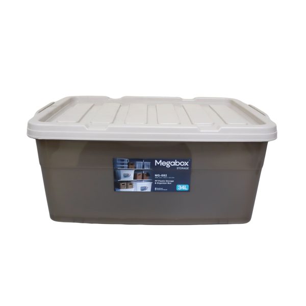 Megabox Storage Box 34L 55 x 39 x 25cm (MG-682) on Sale